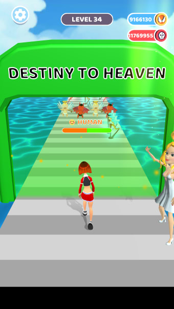 Which Destiny:Heaven Hell Run