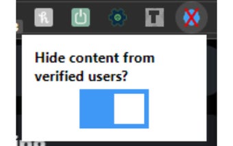 Hide Verified