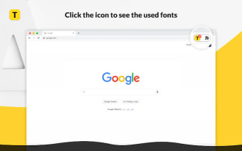 Find website used fonts