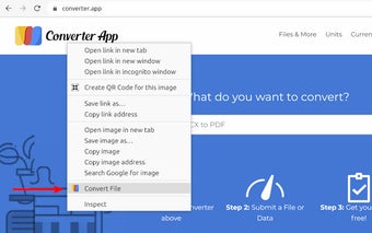 Converter App Image Converter Extension