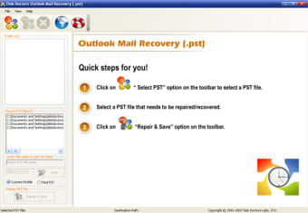 Outlook Mail Recovery (.pst)