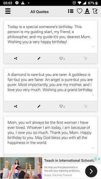 Birthday Wishes for Mom