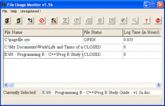 File Usage Monitor
