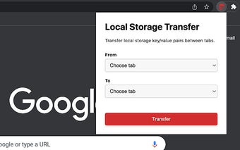 Local Storage Transfer