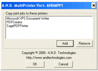 MultiPrinter Port