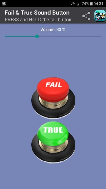 Fail & True Sound Button