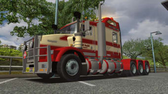 Euro Truck Simulator Kenworth road train T800 8x6