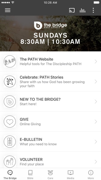 The Bridge Bible Church App