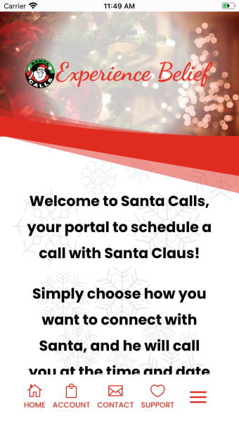 Santa Calls App