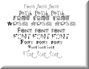 Artistic Font Collection