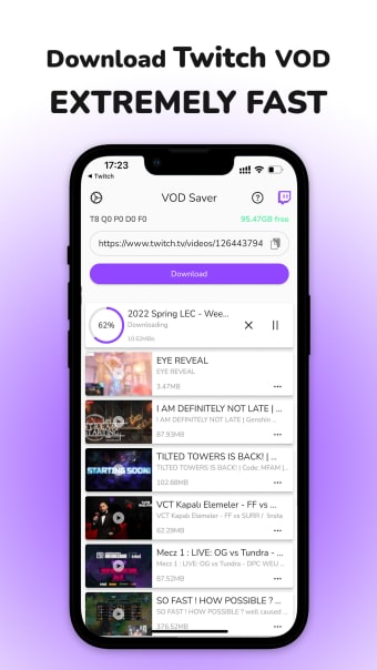 VOD Saver: Save for Twitch