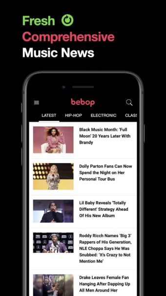 Music News by Bebop