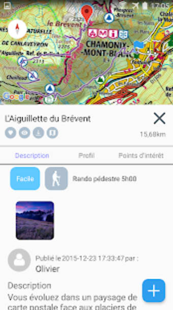IGNrando  topo maps for hiking in France