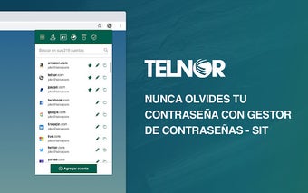 Gestor de contraseñas - Telnor