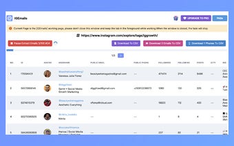 IGEmails - IG Email Extractor and Scraper