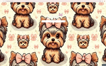 Yorkie Dog