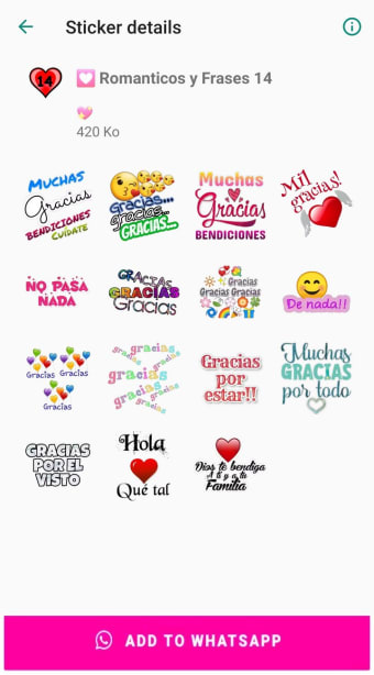 Romanticos Stickers Animados