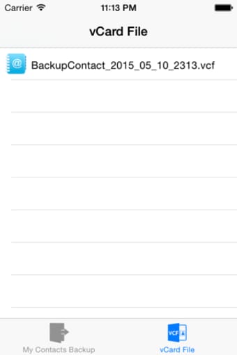 My Contacts Backup Pro Easy contacts backup