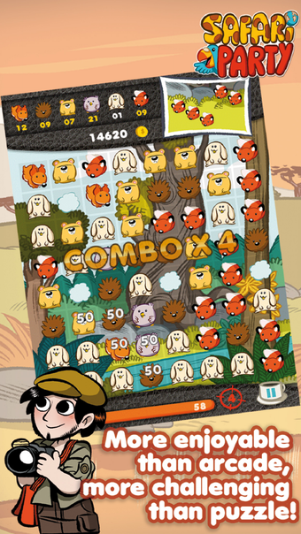 Safari Party - Match3 Puzzle Game with Multiplayer