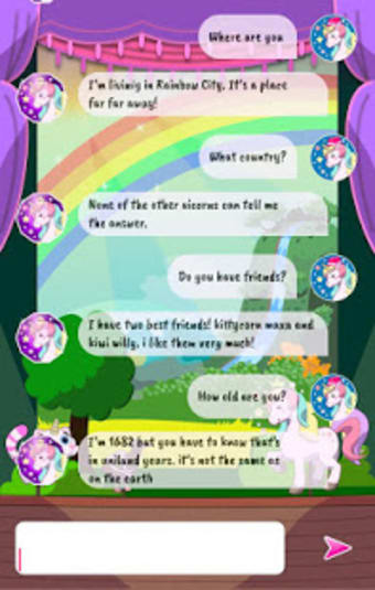 Talking Unicorn Chat