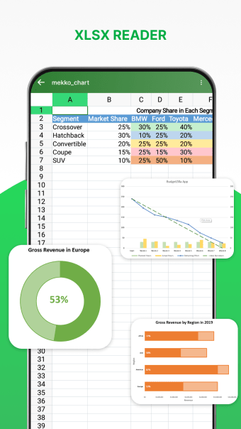 XLSX Viewer: Excel Reader