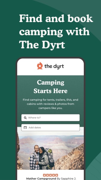 The Dyrt: Tent  RV Camping
