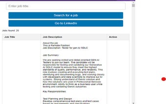 LinkedIn Job Search