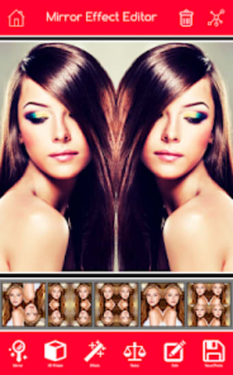 3D Mirror Photo Collage Editor