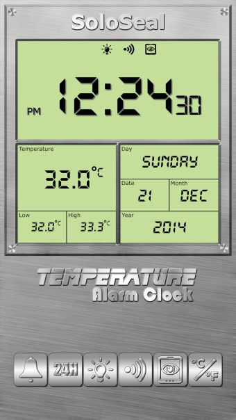Temperature Alarm Clock