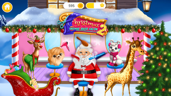 Christmas Animal Hair Salon 2