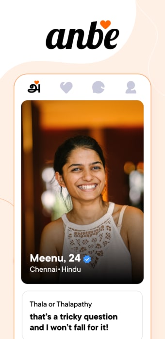 Anbe - Matchmaking App For Tamil Singles