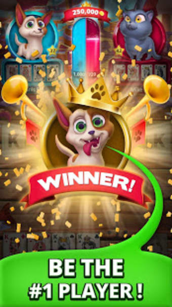 Solitaire Pets Arena - Online Free Card Game