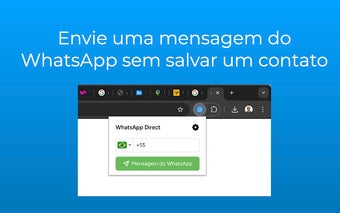 Mensagem direta do WhatsApp