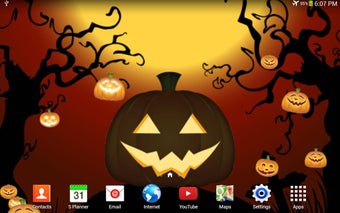 Halloween Pumpkin Live WP