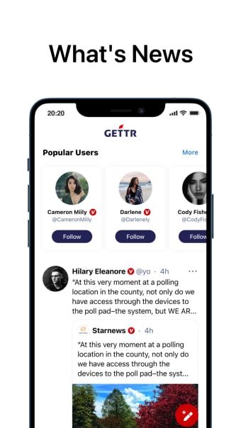 GETTR - A Marketplace of Ideas