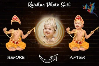 Krishna Photo Suit 2024