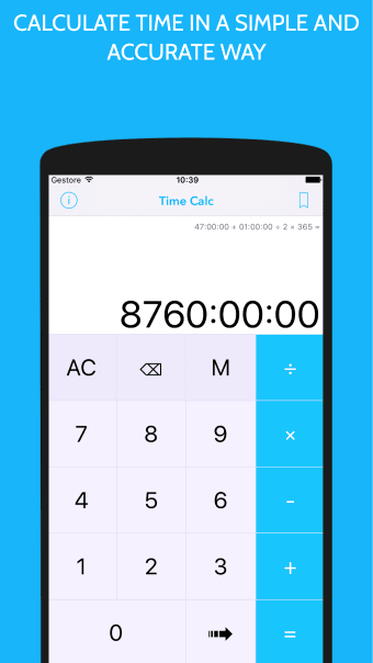 Time Calc - Time Calculator hours minutes