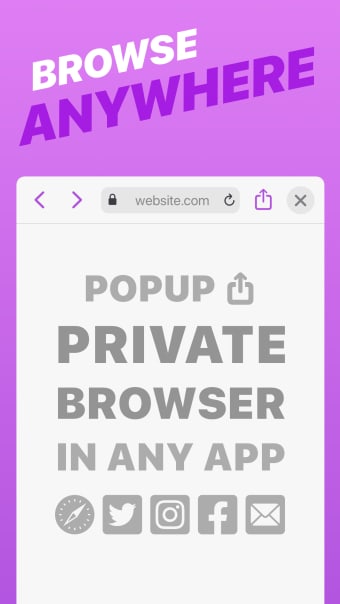 Incognito  Private Browser