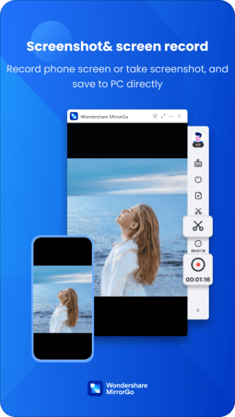 MirrorGo - Mirror Android screen to PC