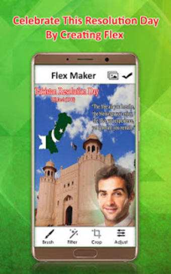23 March Pakistan Day Flexbanner Maker 2018