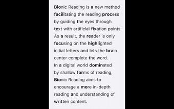 SpeedRead - ADHD Bionic Reader