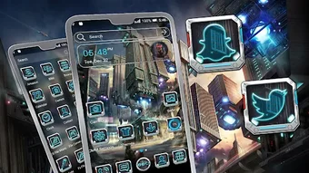 Future City Launcher Theme