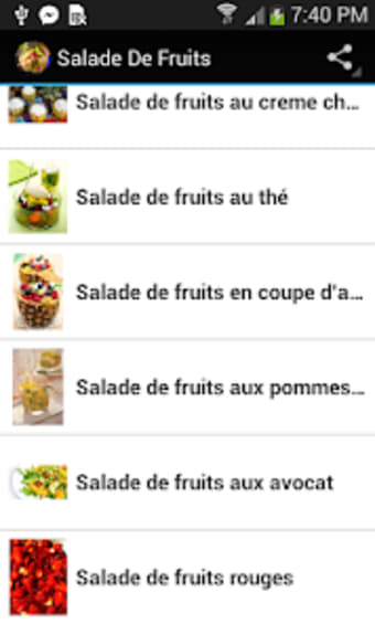 Salade De Fruits