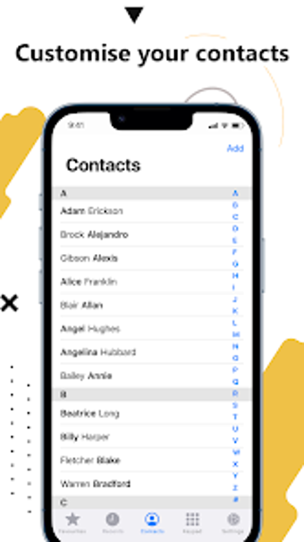 Contacts - IOS15 icontacts