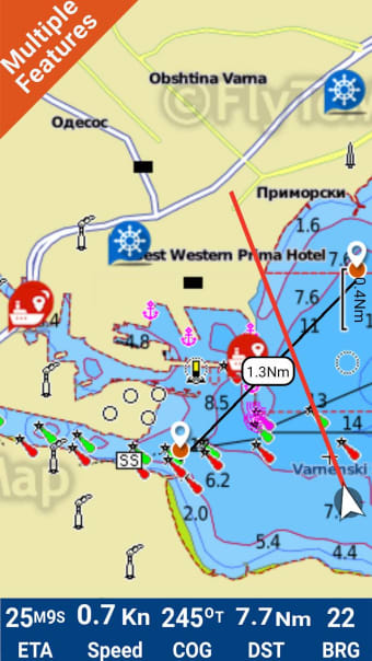 Black Sea GPS Nautical Charts