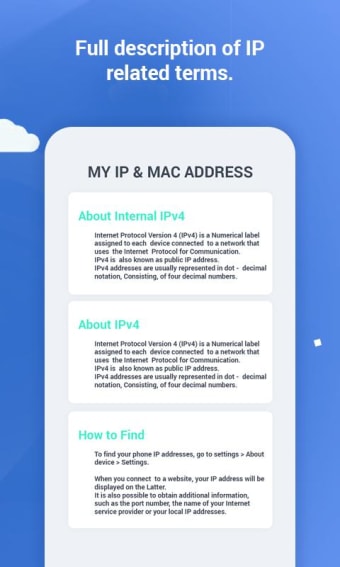 Find My IP & MAC Address