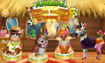 Animal Hair Salon  Dress Up - Jungle Hair Salon