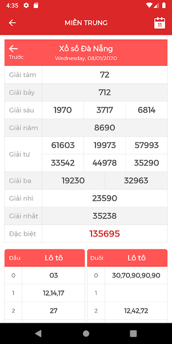 Live Vietnam Lottery Results & Vietlott