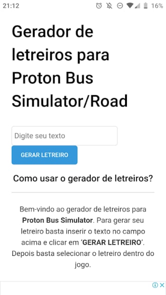 Gerador de Letreiros para Proton Bus Simulator