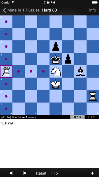 Mate in 1 Chess Puzzles